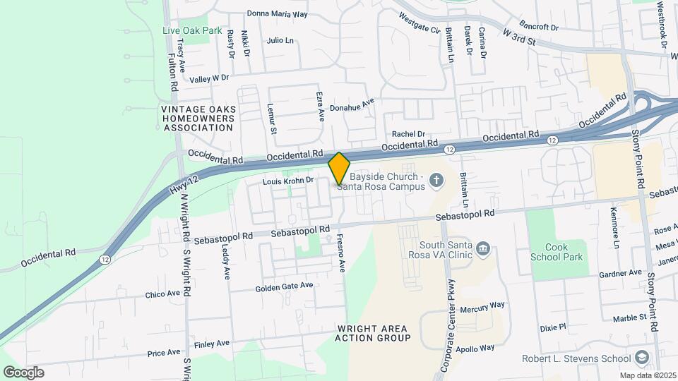 749 Fresno Ave Mapa y Detalles de la Ubicación