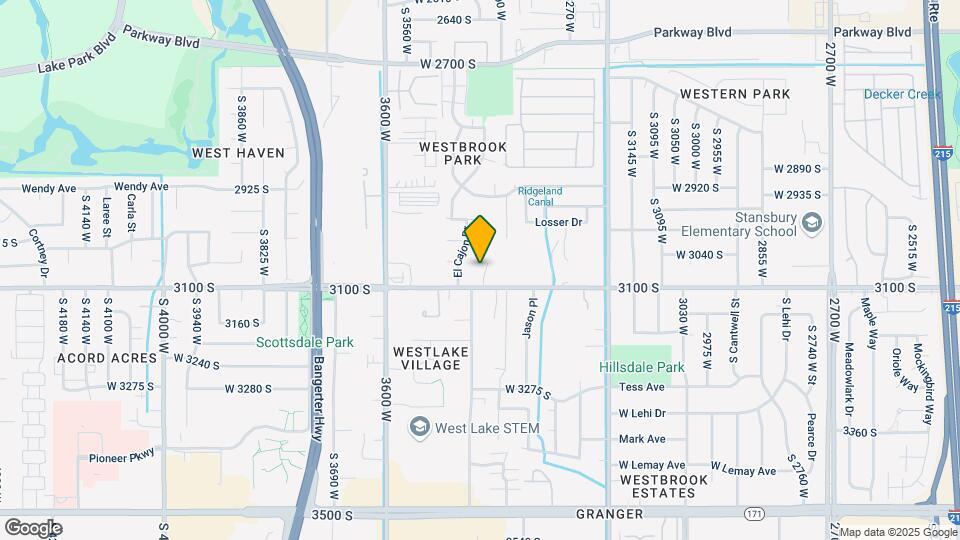 3078 S Thorup Cir Map and Location Details