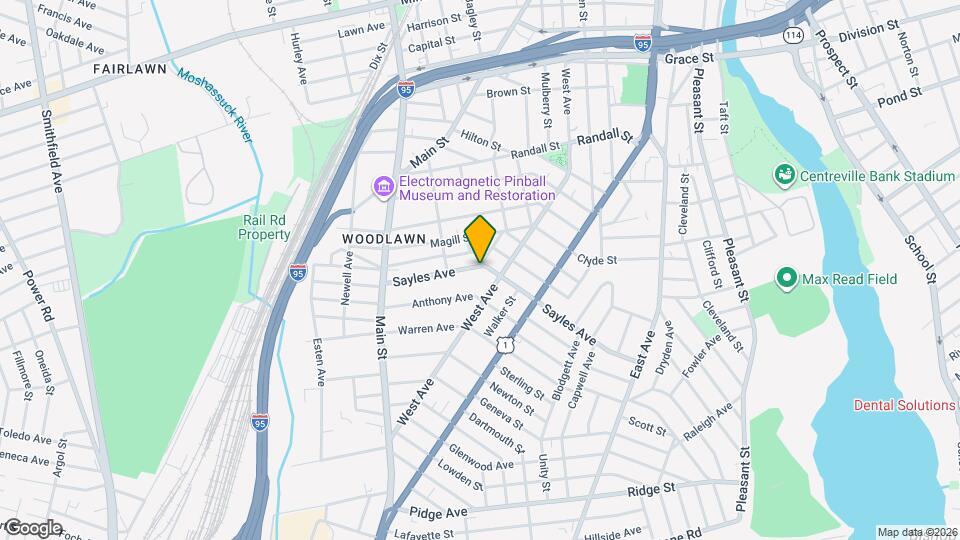 250 Sayles Ave Map and Location Details