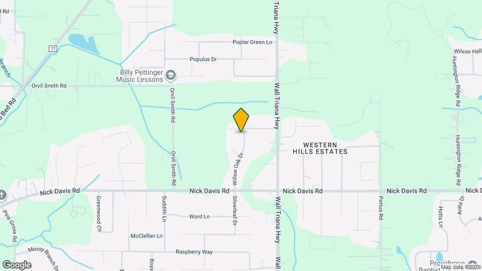 326 Willow Oak Dr Mapa y Detalles de la Ubicación