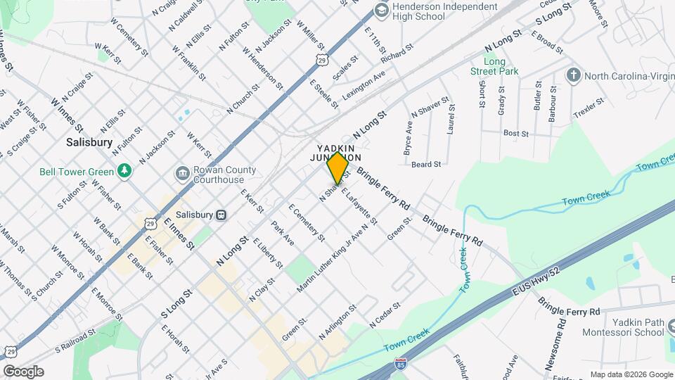 501 E Lafayette St Map and Location Details