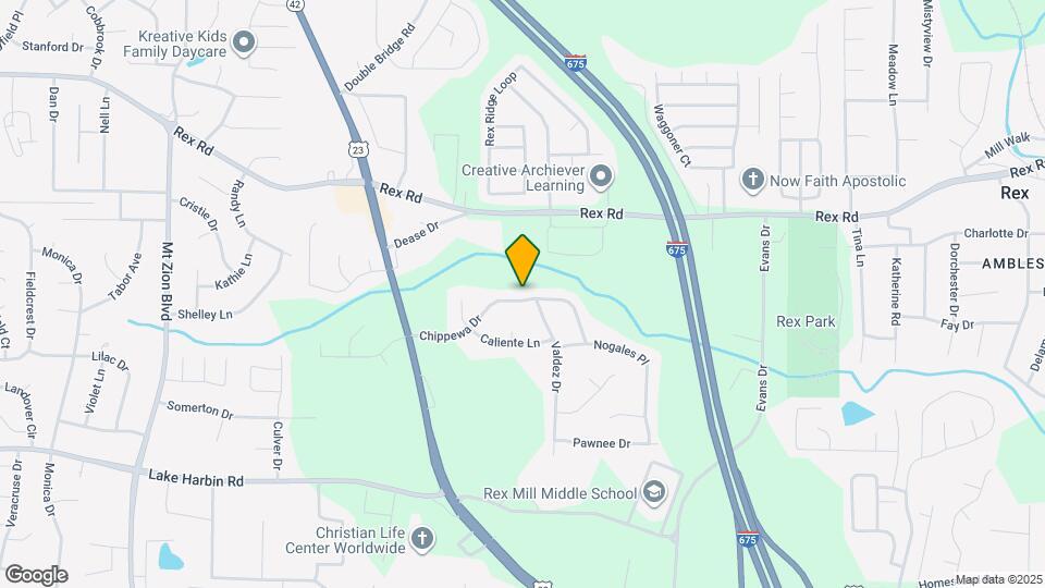 3122 Chippewa Dr Mapa y Detalles de la Ubicación