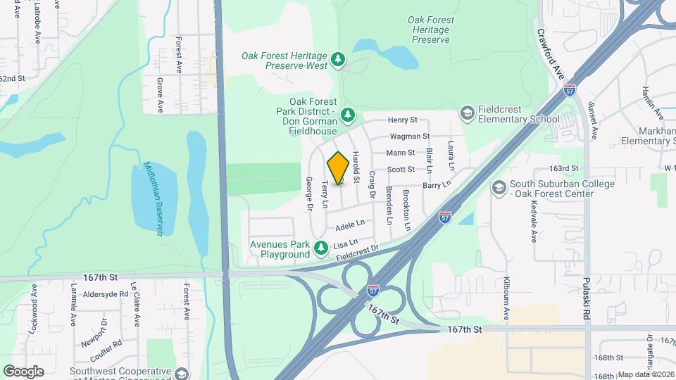 16454 Roy St Map and Location Details