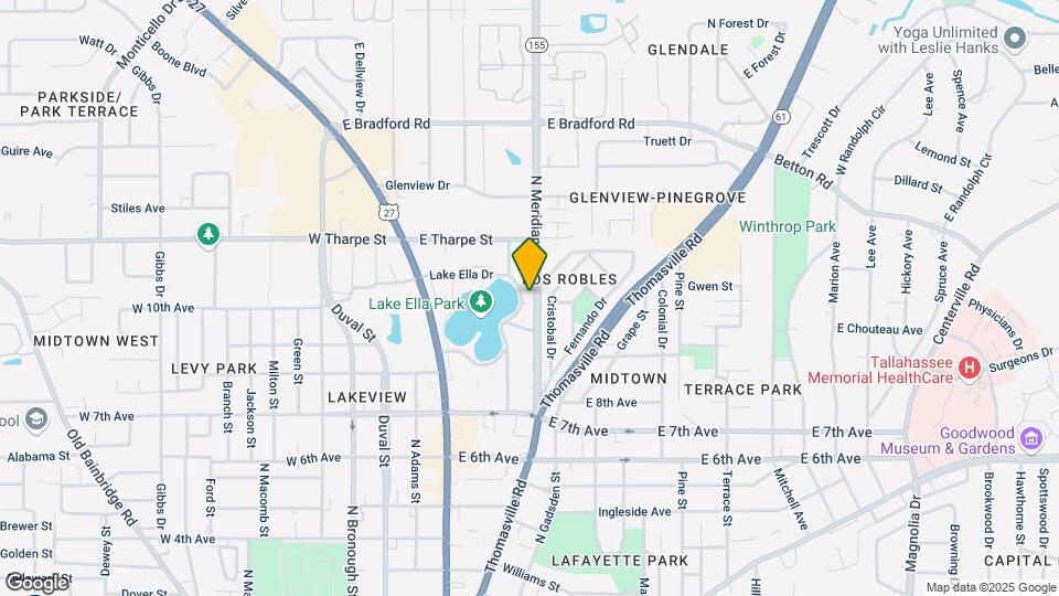1647 Lake Ella Dr Map and Location Details
