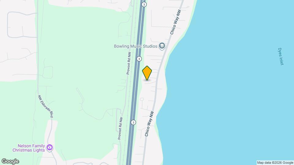 6915 Chico Way Map and Location Details