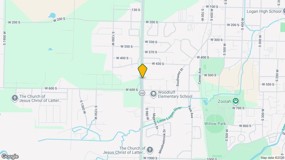 532 S 1215 W Map and Location Details