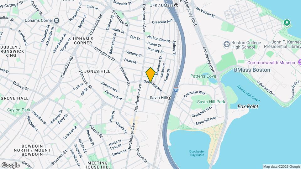 57 Savin Hill Ave Map and Location Details