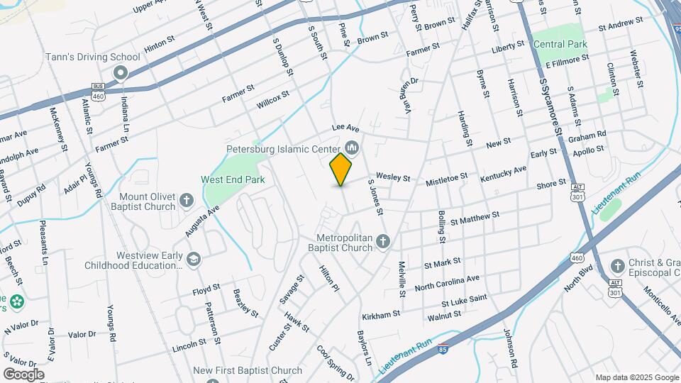 712 Mt Airy St Map and Location Details