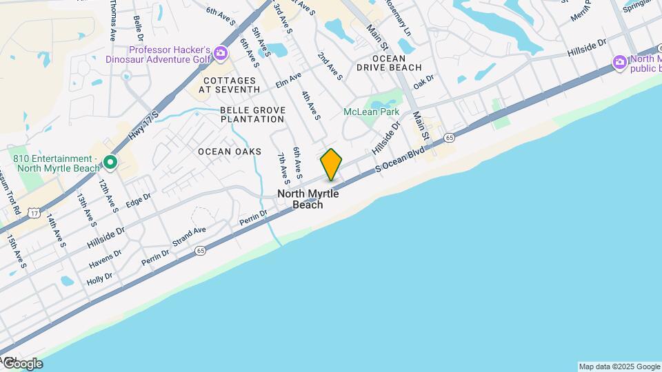 508 S Ocean Blvd Map and Location Details