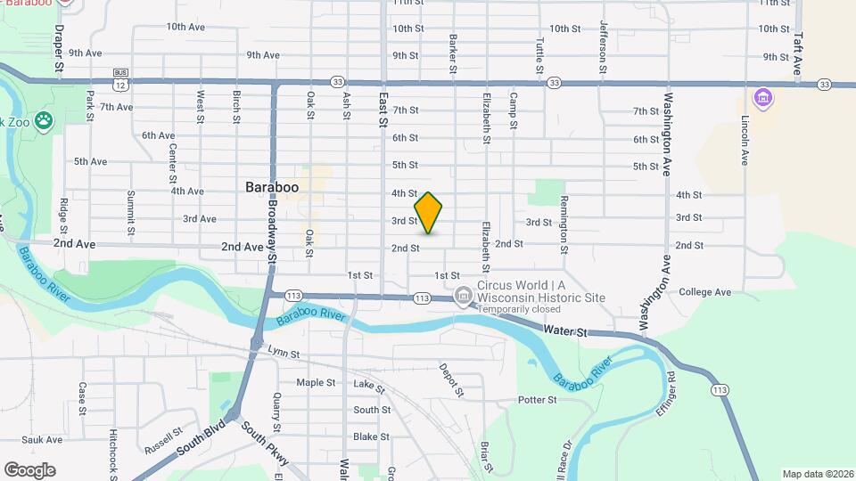 407 2nd St Map and Location Details