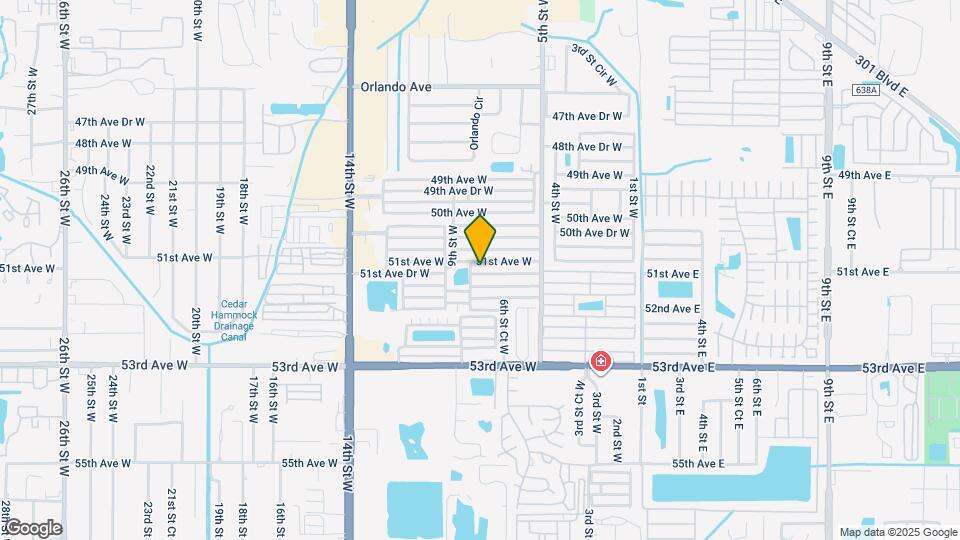 711 51st Ave Dr W Map and Location Details