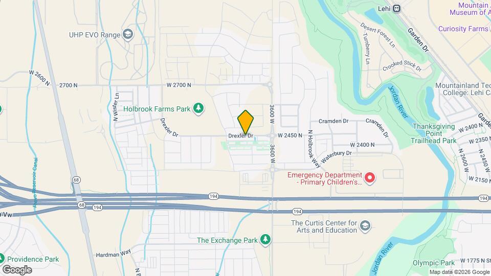 3763 W Drexler Dr Map and Location Details