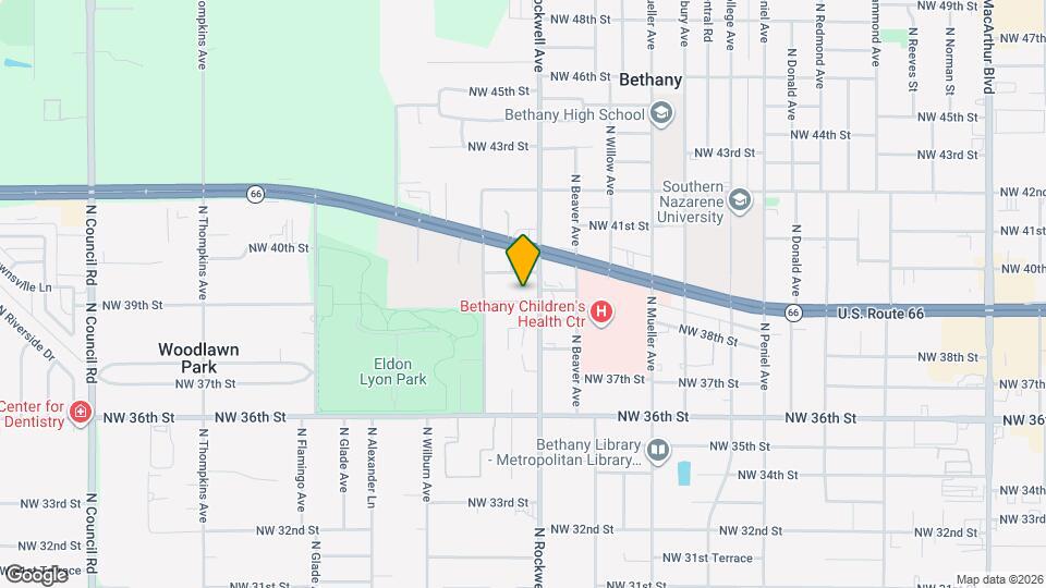 7105 NW 39th St Map and Location Details