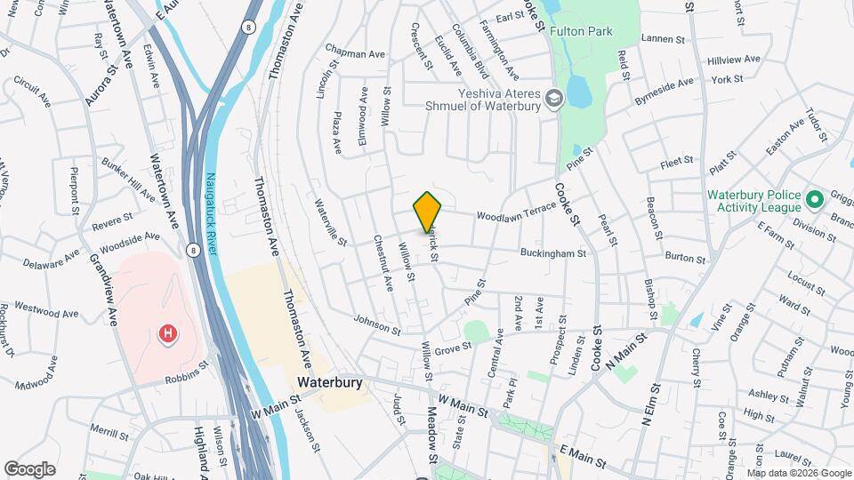 31 Frederick St, Unit 2 Map and Location Details