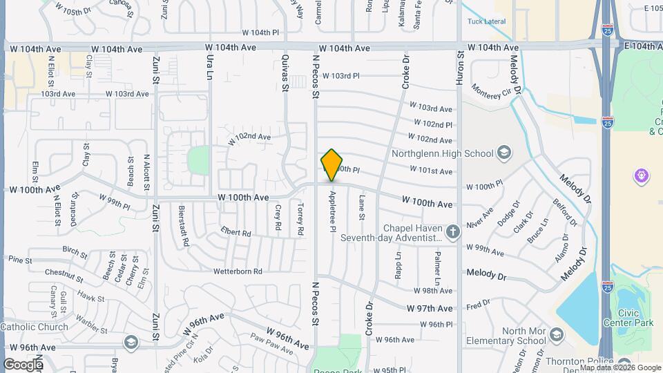 Hillcrest Condominium Assoc Map and Location Details