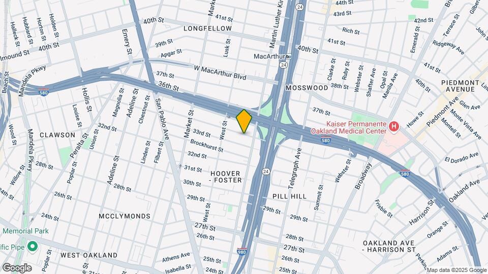 703-705 34th St Mapa y Detalles de la Ubicación