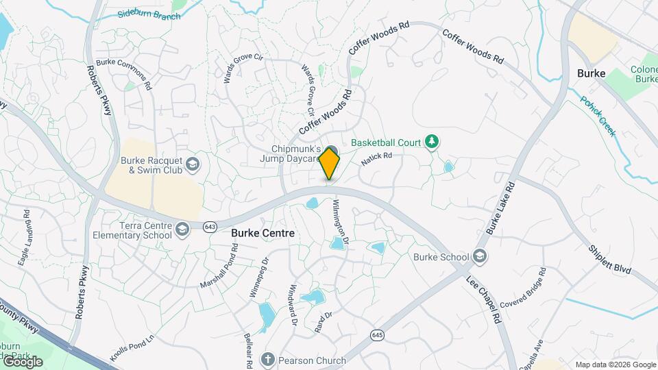 9929 Hemlock Woods Ln Map and Location Details