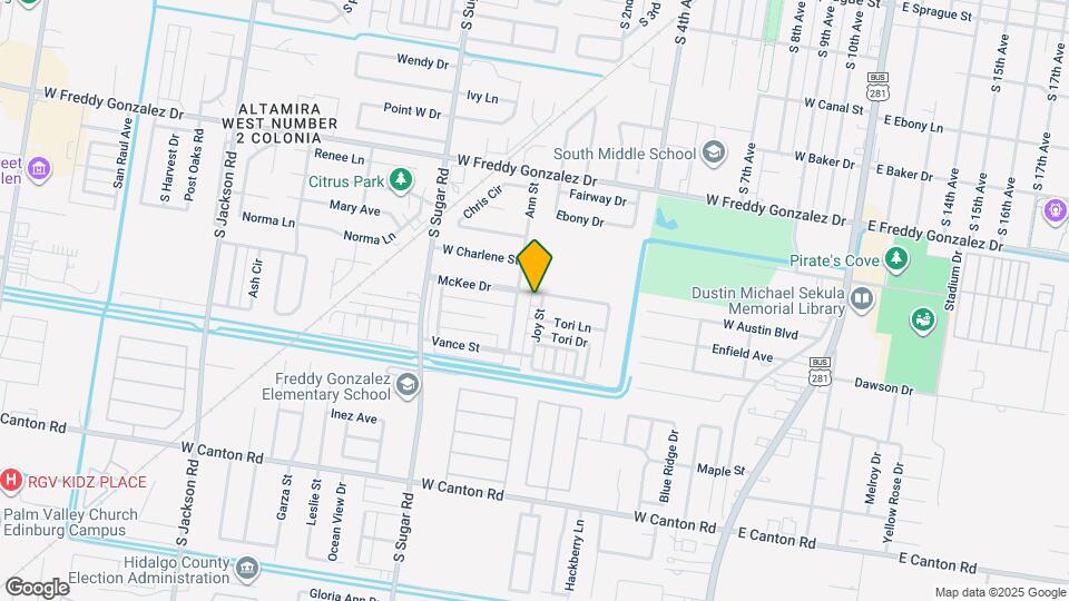 2005 Joy St, Unit 3 Map and Location Details
