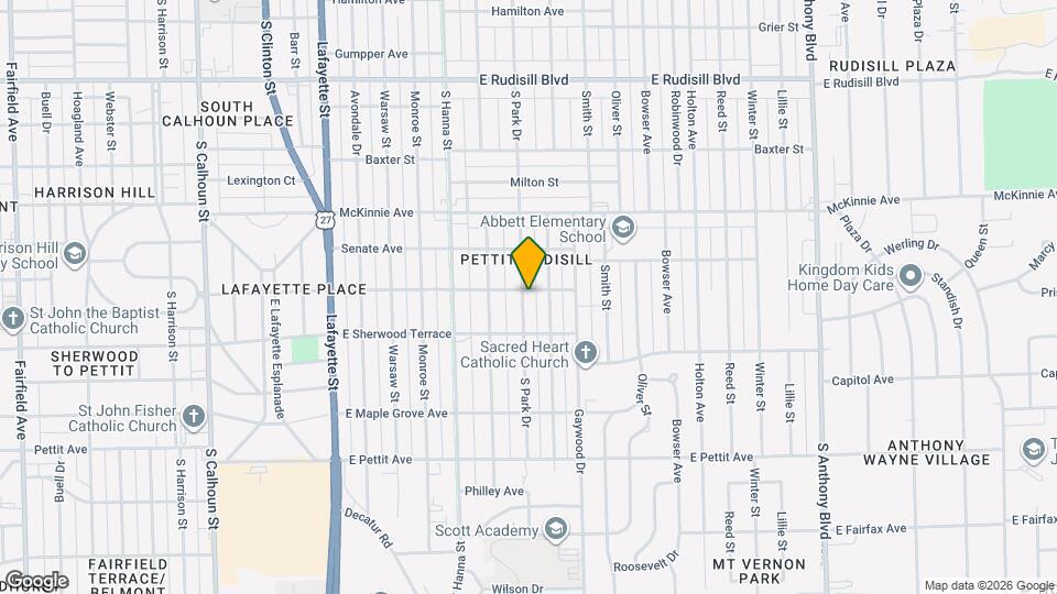 4505 S Park Dr Map and Location Details