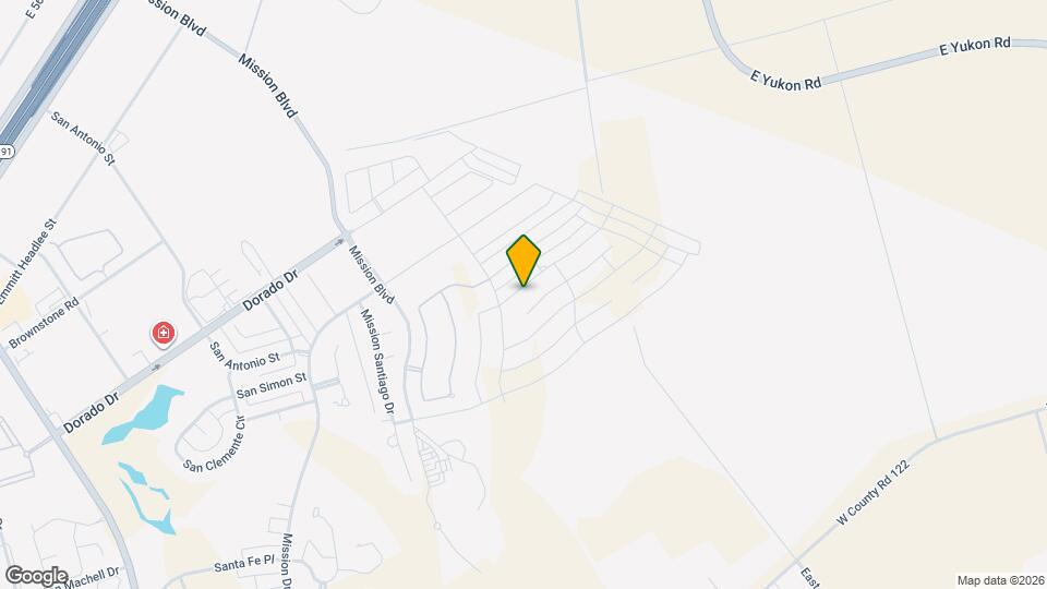 8608 La Jolla Dr Map and Location Details