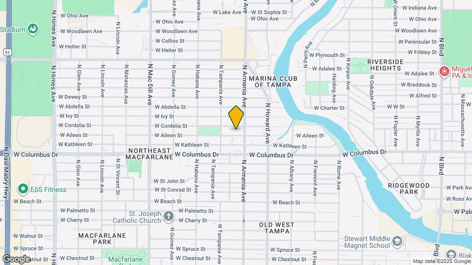 2505 W Aileen St Map and Location Details