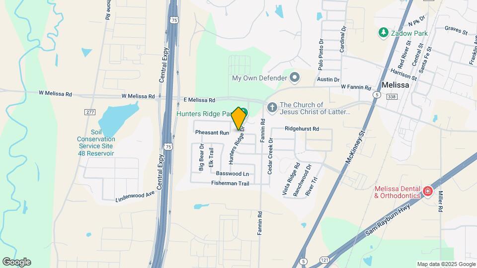 515 Hunters Ridge Dr Map and Location Details