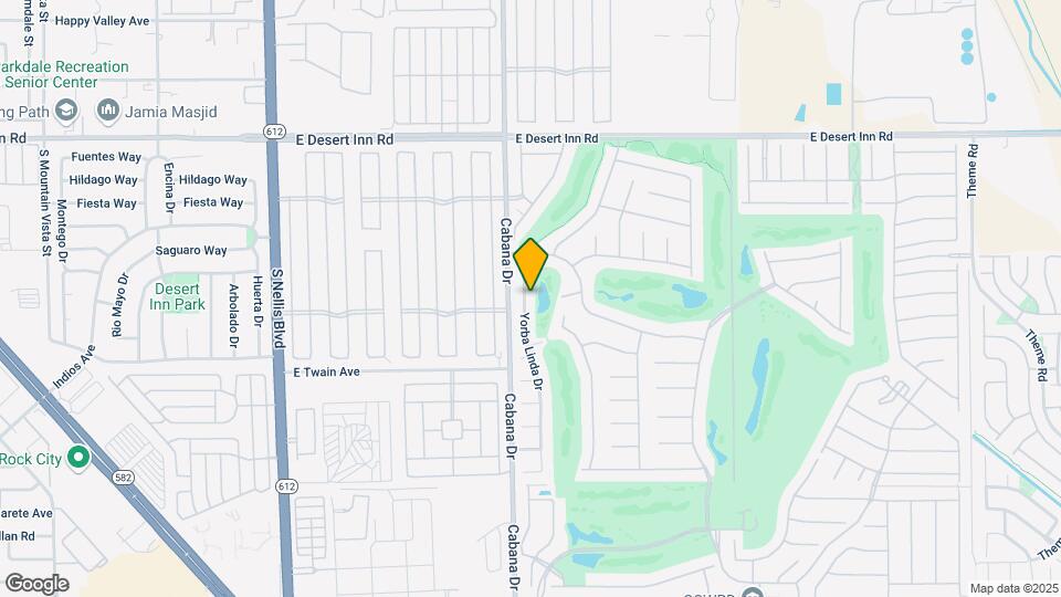 3580 Yorba Linda Dr Map and Location Details
