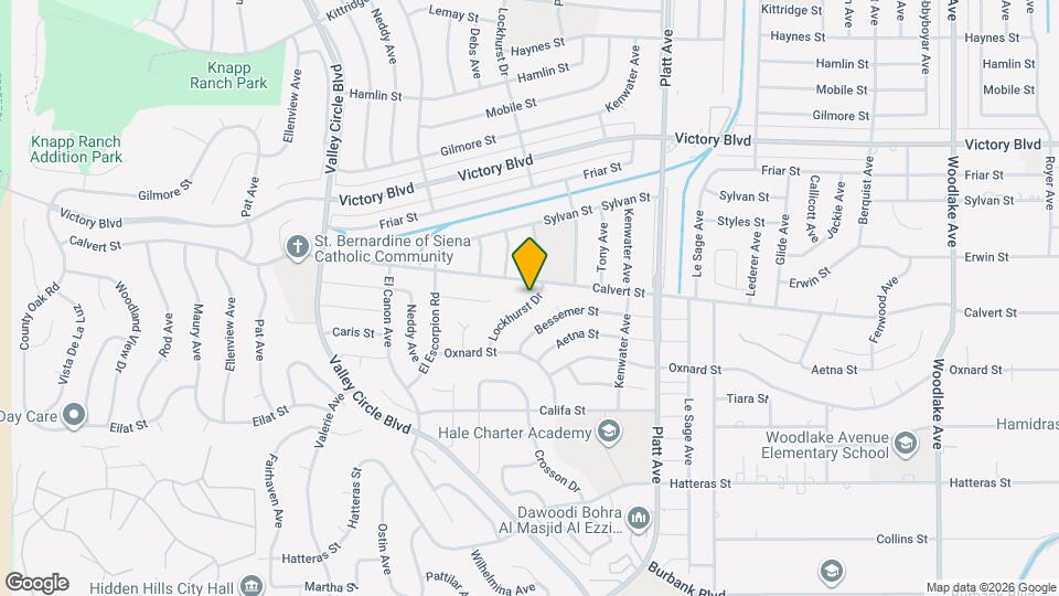6127 Lockhurst Dr Map and Location Details