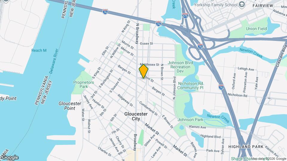 513 Bergen St Map and Location Details