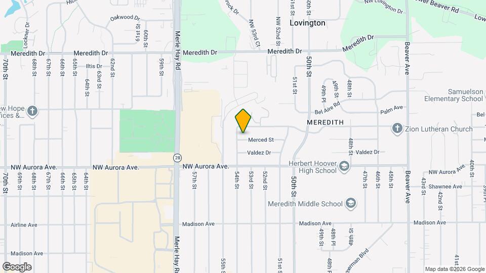 5315 Merced St Map and Location Details