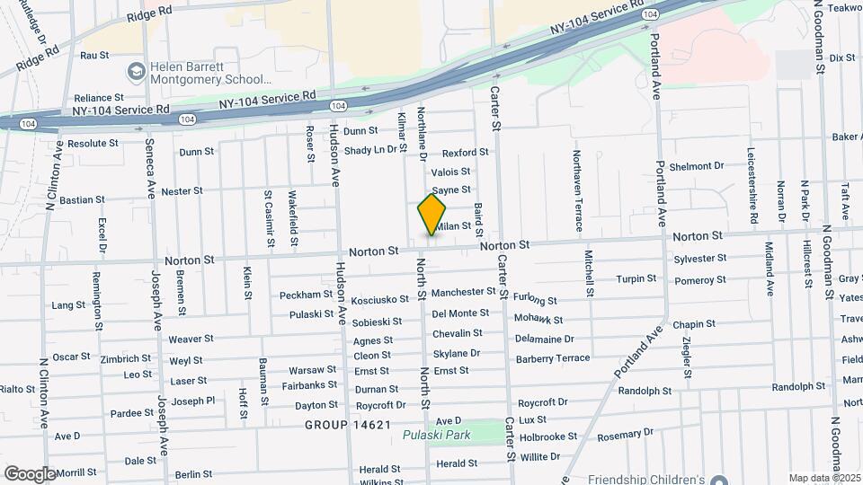 1028 Norton St Mapa y Detalles de la Ubicación