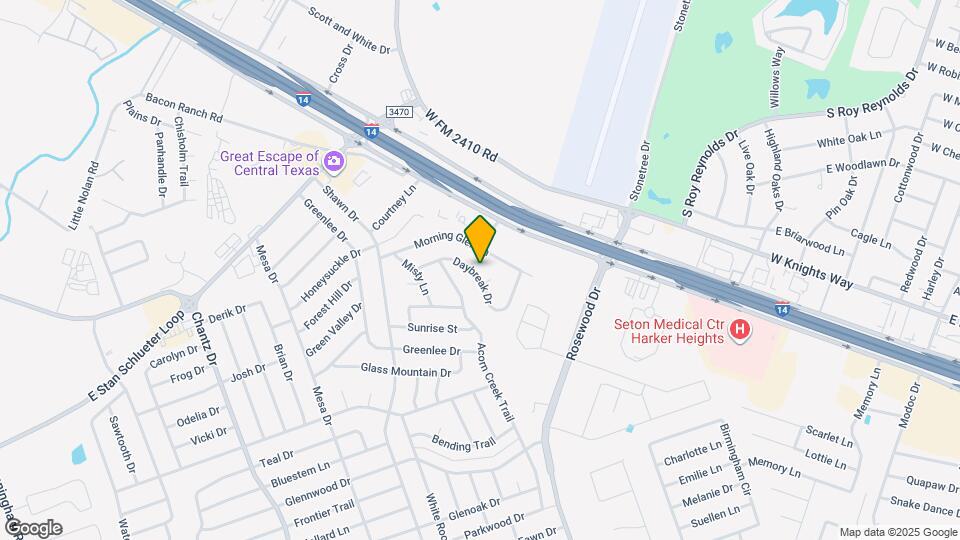 5109 Daybreak Dr Map and Location Details