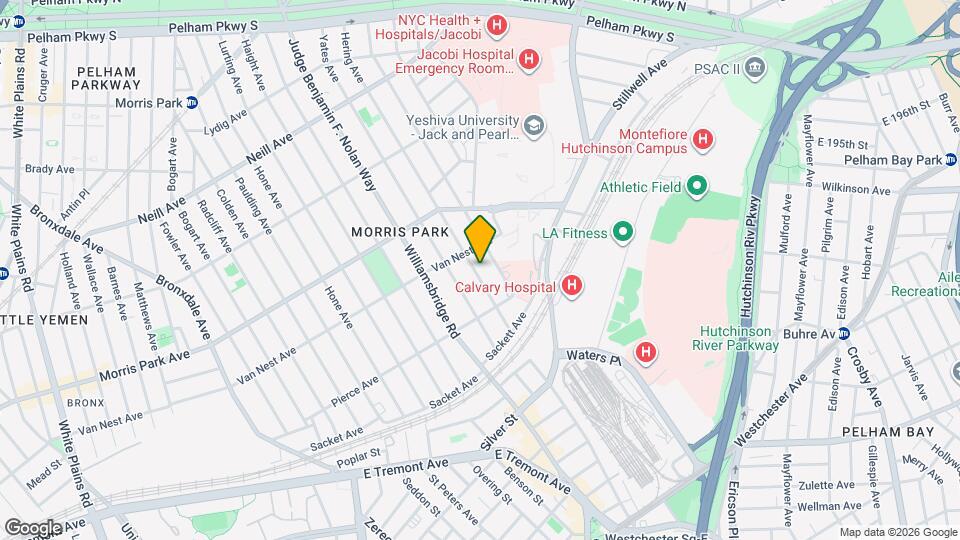 1660 Hering Ave, Unit 2 Map and Location Details
