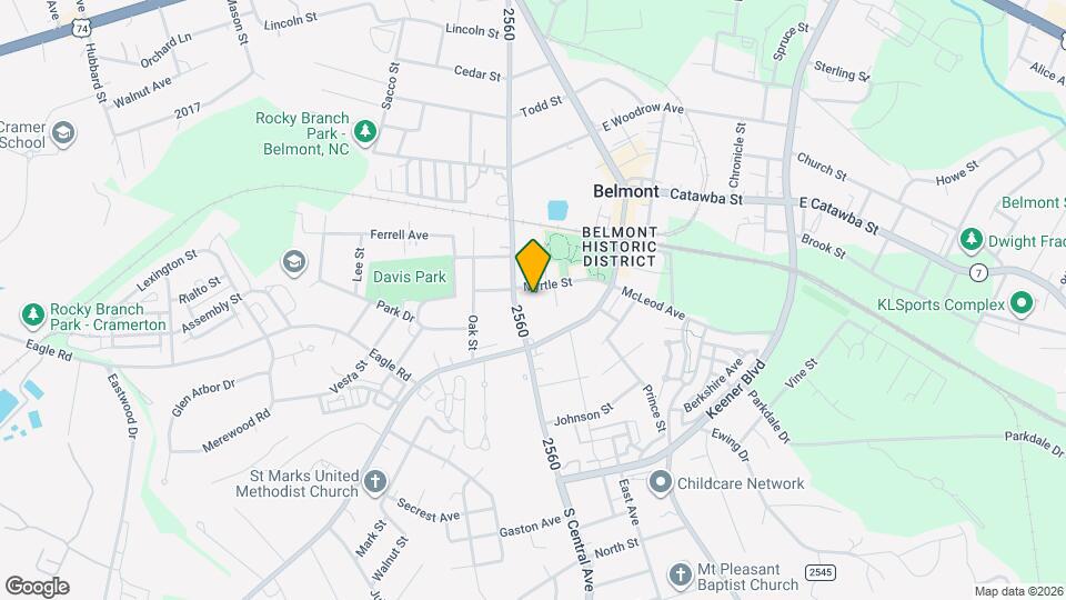 Myrtle Terrace Apartments Mapa y Detalles de la Ubicación