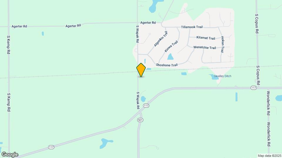 1141 S Wapakoneta Rd, Unit 1141 Map and Location Details