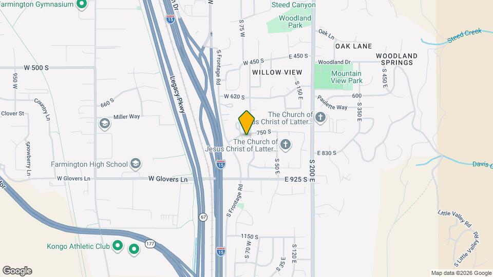 739 S Rice Rd, Unit Unit B Map and Location Details