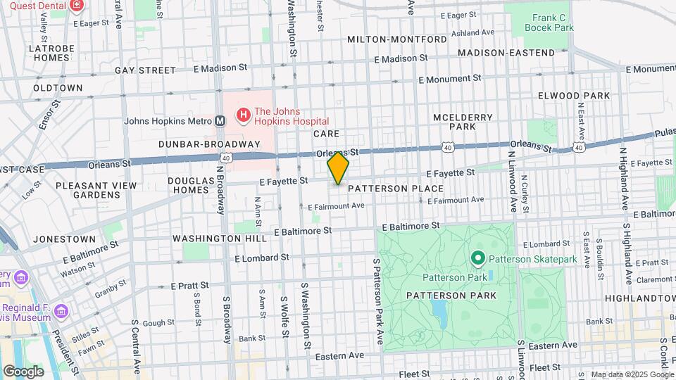 124 N Duncan St Map and Location Details