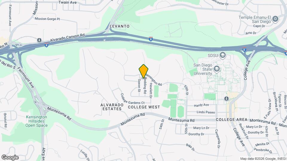 5376 Redding Rd Map and Location Details