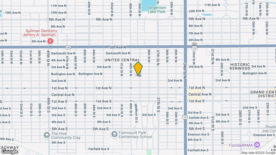 3911 2nd Ave N Mapa y Detalles de la Ubicación