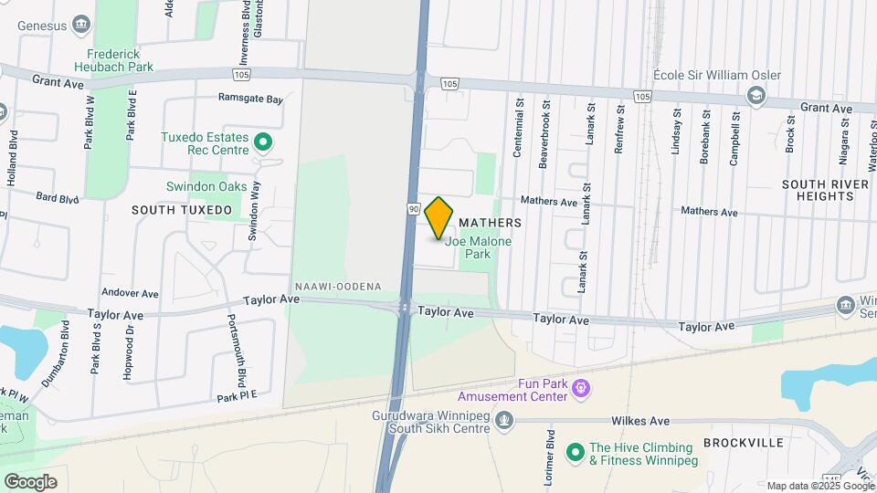 730 Kenaston Blvd Map and Location Details