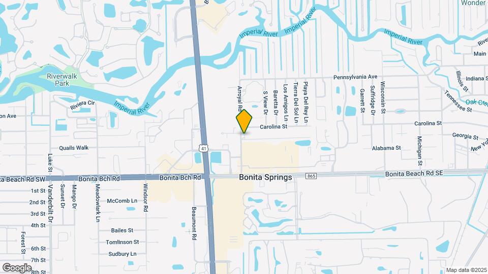 9002 Somerset Ln Map and Location Details