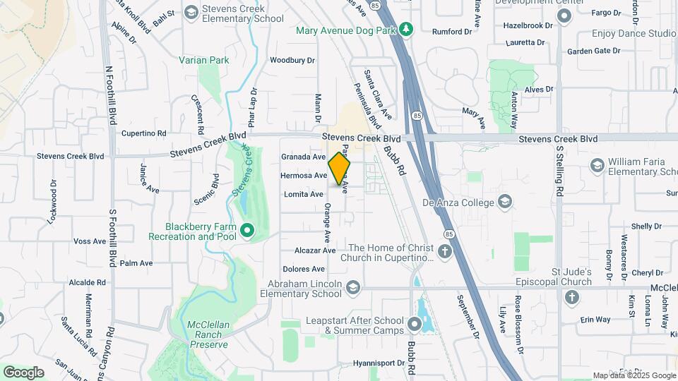 21710 Lomita Ave Map and Location Details