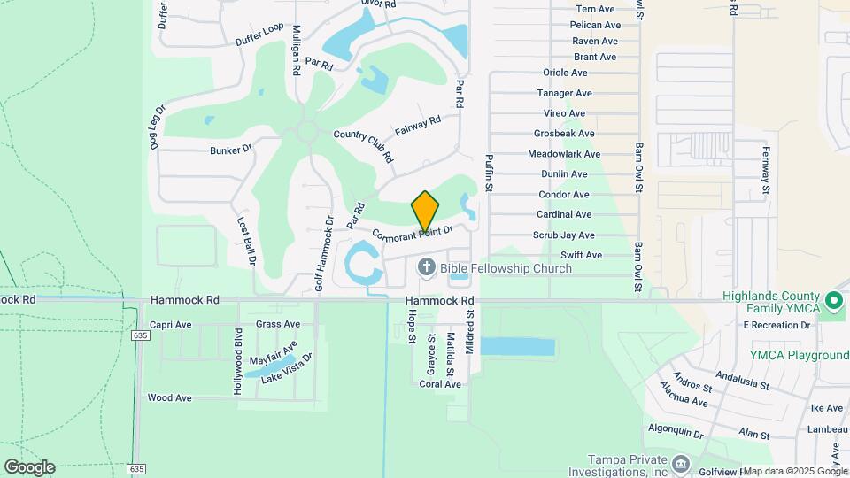3611 Cormorant Point Dr Map and Location Details