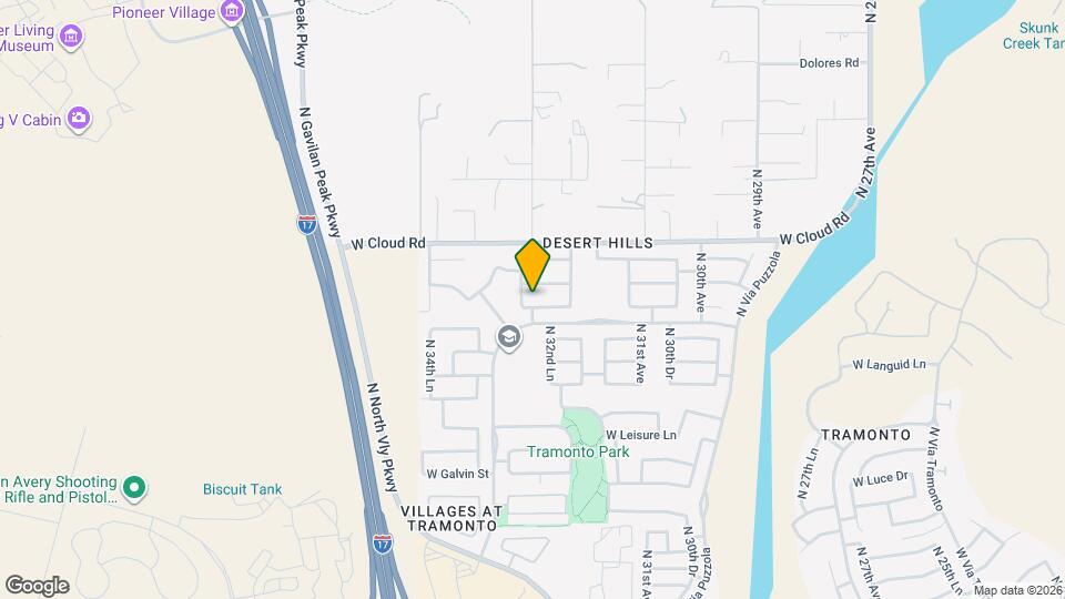 3234 W Rapalo Rd Map and Location Details