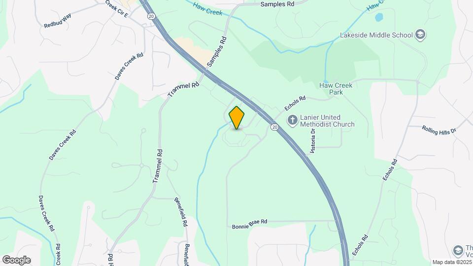 2080 One White Oak Ln Map and Location Details