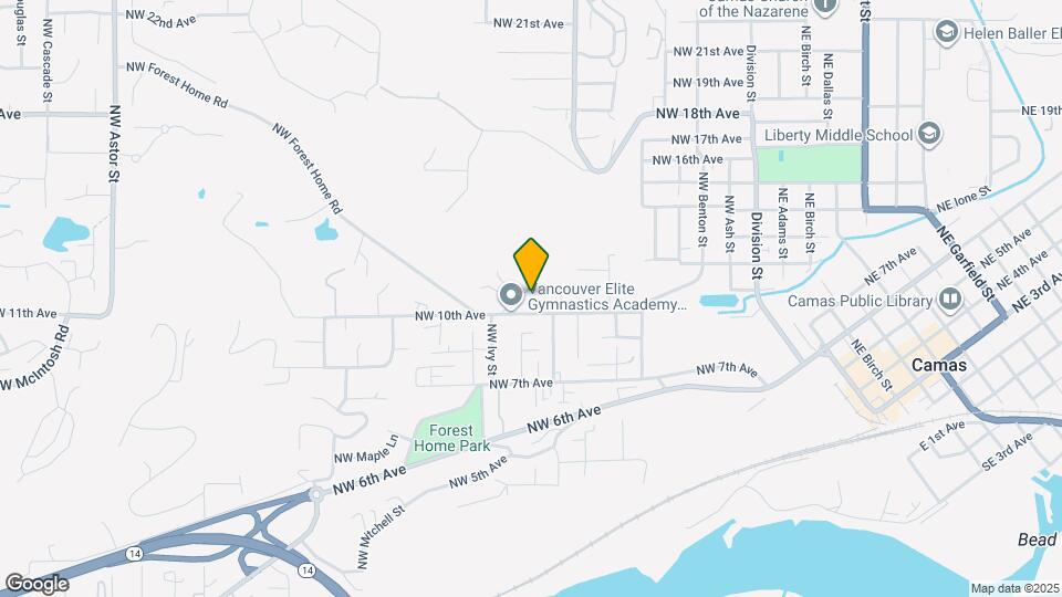 1034 NW Ivy Dr Map and Location Details