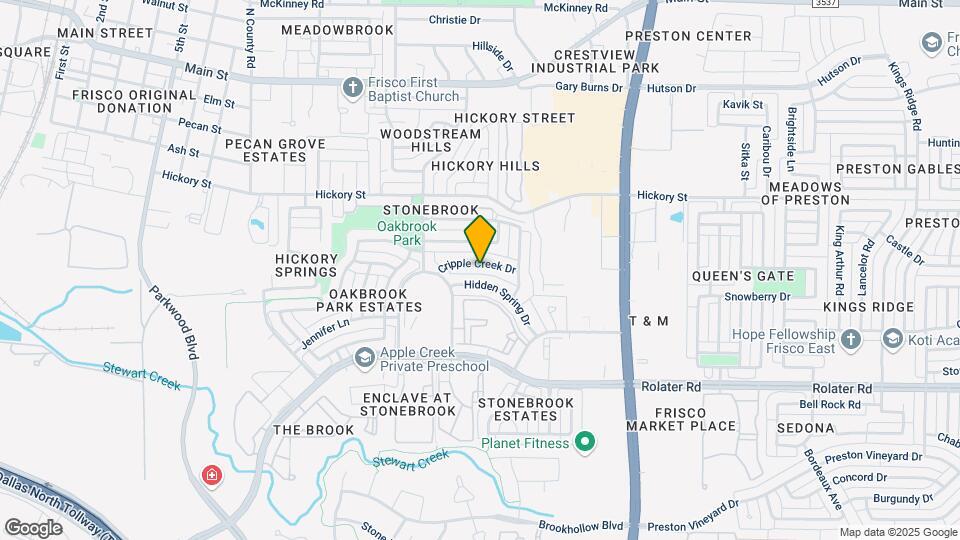 8381 Cripple Creek Dr Map and Location Details