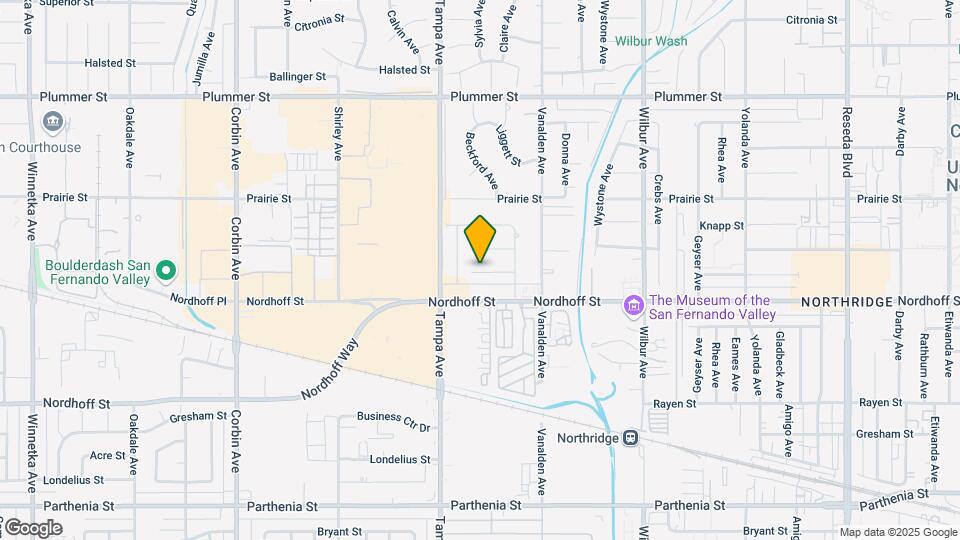 19243 Calahan St Map and Location Details