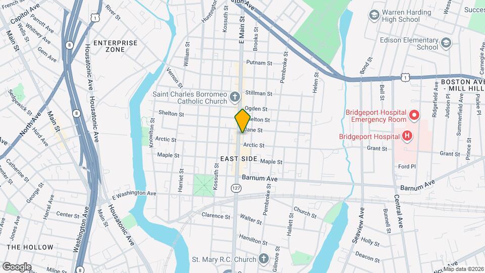 1102 E Main St Map and Location Details