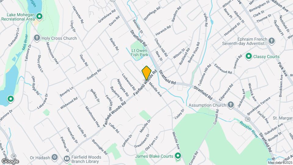 255 Fairfield Woods Rd, Unit 2 Mapa y Detalles de la Ubicación